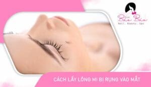 Cách lấy lông mi bị rụng