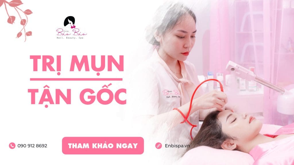 Điều trị mụn tận gốc tại Enbi Spa
