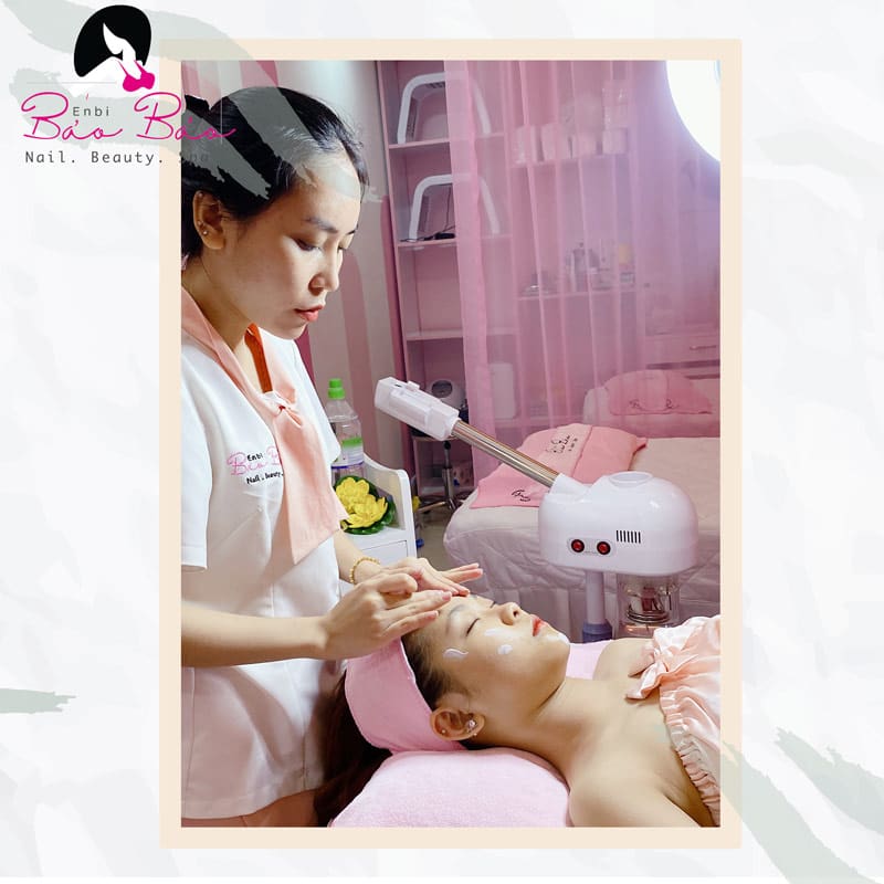 Điều trị nám tinh chất W+ tại Enbi Bảo Bảo Nail & Spa