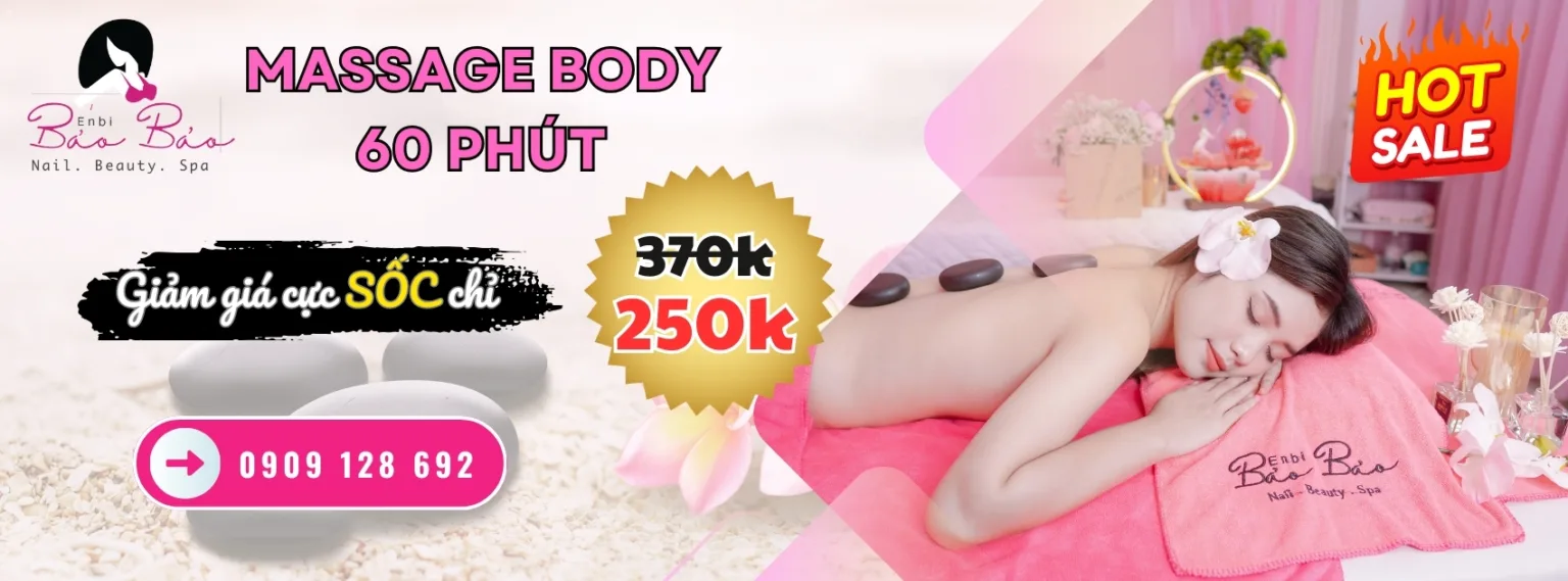 Chương trình khuyến mãi massage body Enbi Bảo Bảo
