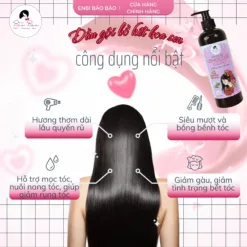 dầu gội bồ kết hoa sen