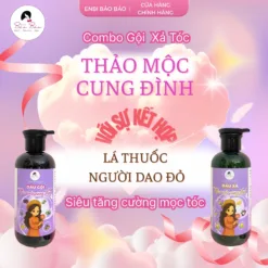 Combo gội xả thảo mộc cung đình