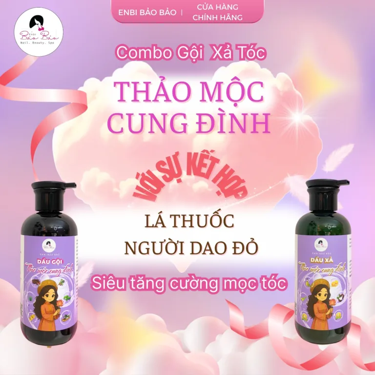 Combo gội xả thảo mộc cung đình