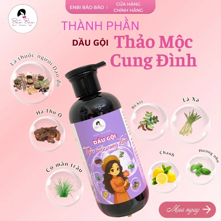 Dầu gội thảo mộc cung đình