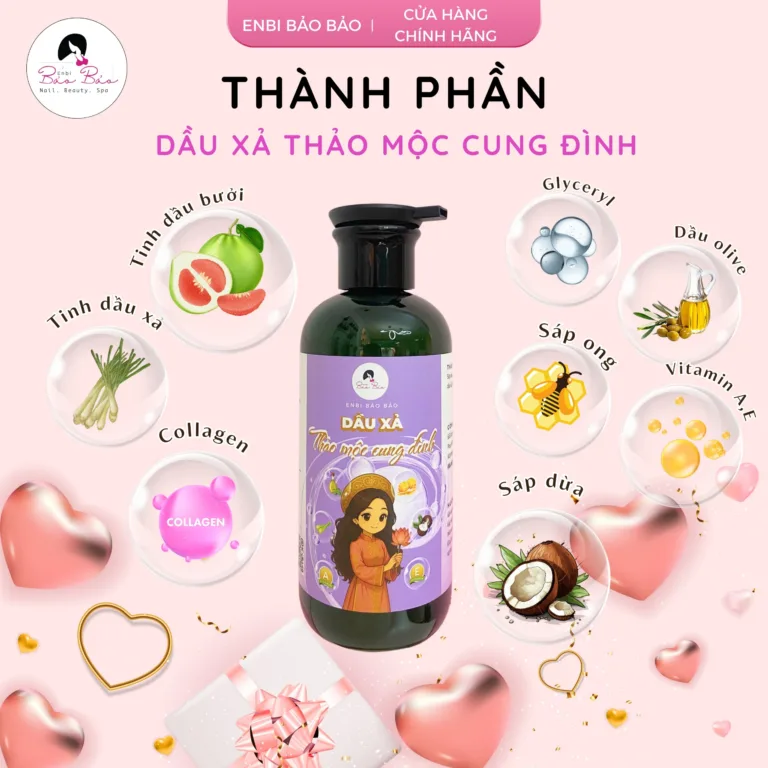 Dầu xả thảo mộc cung đình