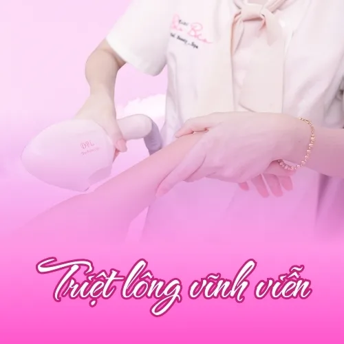 Triệt lông vĩnh viễn