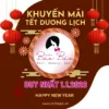 Khuyến mãi Tết dương lịch 2026