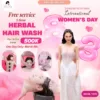 Special offer for International Women's Day (March 8th): Receive a free herbal hair wash with orders over 500K